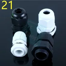 10 шт. IP68 PG21 13-18 мм водонепроницаемый нейлоновый кабельный ввод Водонепроницаемая прокладка пластиковый кабельный ввод высокое качество