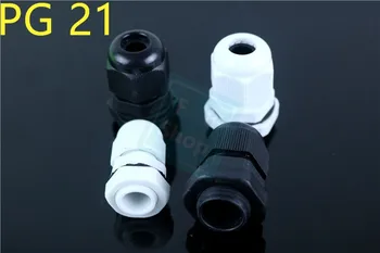 

10pcs IP68 PG21 13-18MM Waterproof Nylon Cable Gland Waterproof Gasket Plastic Cable Gland High Quality