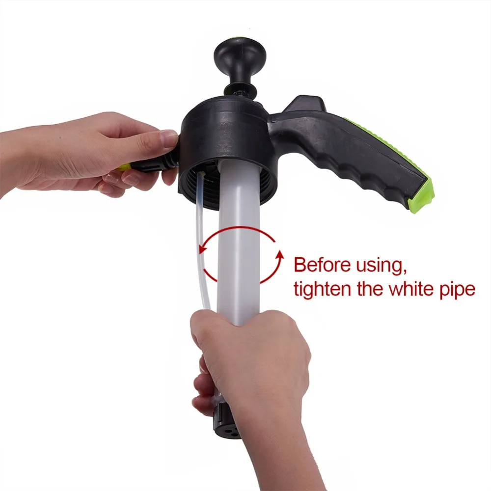 Carro de Limpeza Pulverizador de Água Spray de Pressão Pot com Varinha Garrafa Multi-purpose Pulverizador Jardim Mão Pressionado Rega Prolongada 2l 5 Balde p/ carro