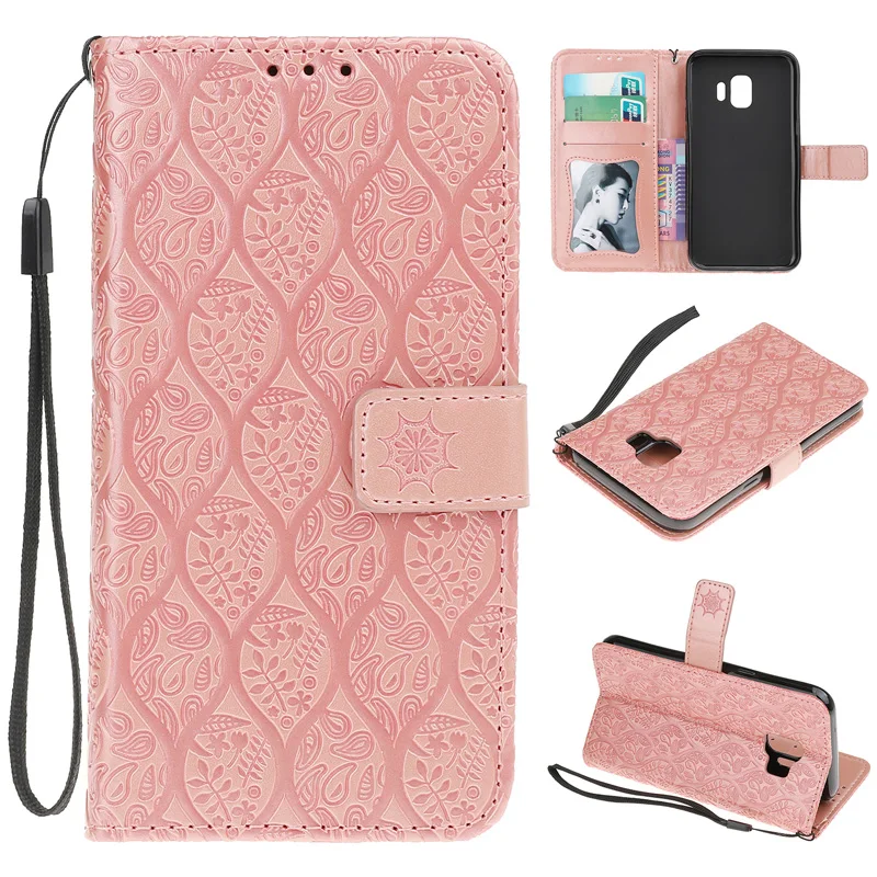 

Rattan flower Leather Case For Samsung Galaxy Note 9 8 4 3 A7 A8 A9 J4 J6 2018 Plus J7 Duo J2 Core J4 J5 J6 J7 PRIME Cover Coque