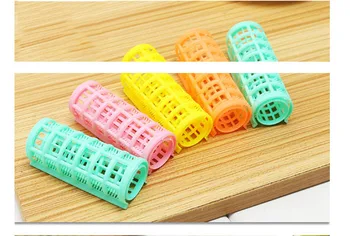 

Hairdressing apparatus manual Personal care gadgets Self-adhesive plastic hair clip roll large pin 5PCS/set
