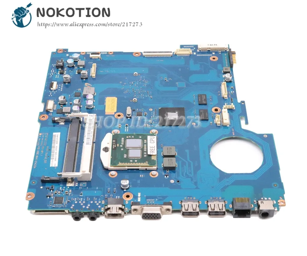 NOKOTION для samsung RV511 NP-RV511 Материнская плата ноутбука HM55 DDR3 GT315M видеокарта BA92-07405A BA92-07405B BA41-01423A 15,6 дюймов