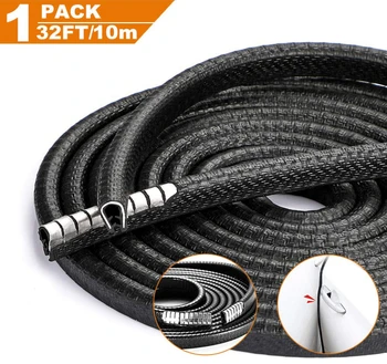 

32Ft(10M) Car Door Edge Guards U Shape Edge Trim for fiat 500 punto c4 renault clio mitsubishi lancer palio fiat mini cooper