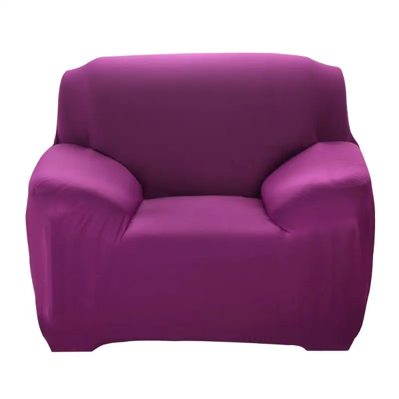 Чехол для дивана из полиэфирного волокна для гостиной, сплошной цвет, мягкий, все включено, тканевый чехол, эластичный чехол для дивана, чехол для дивана - Цвет: 3