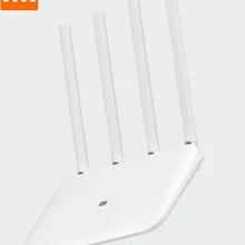 Xiao mi Wi-Fi роутер 1167 Мбит/с двухдиапазонный двухъядерный 2,4G/5 ГГц 802.11ac 4 антенны Смарт-приложение управление беспроводной маршрутизатор Ретранслятор