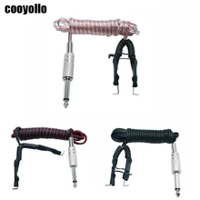 Профессиональный 2 М Силиконовый Шнур для татуировочной машинки провод для тату машины Электропитание педаль рычажный переключатель кабель Линия