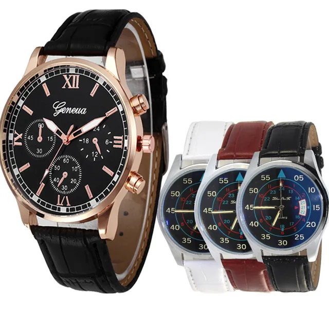 OTOKY 2019 NEW Retro Design Leather Band Analog Alloy Quartz Watch 1.11 OTOKY 2019 NEW Retro Design Leather Band Analog Alloy Quartz Watch 1.11