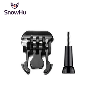 

SnowHu For GoPro Accessories Activity Base Long Screw Mount For Go pro Hero 8 7 6 5 4 3+ 2 for SJ4000 SJCAM Xiaomi yi 4K+ GP07