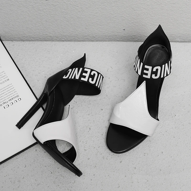 ORCHA LISA/обувь женские босоножки на высоком каблуке летние вечерние туфли на тонком каблуке с открытым носком, белого и золотого цвета, большие размеры 32-43, C1199