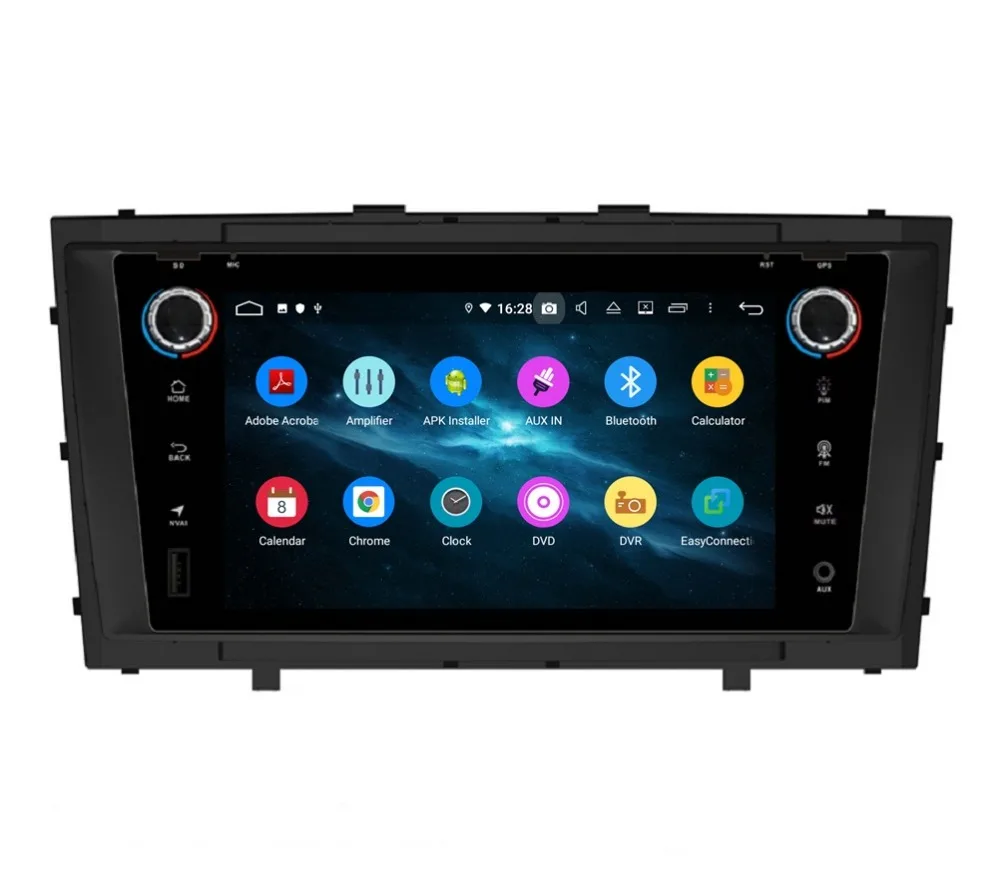 Perfect DSP Android 9.0 Octa Core 2 din 7" Car Radio GPS Head Unit for Toyota Avensis T27 2009-2015 4GB RAM 32GB ROM Bluetooth 4.2 WIFI 5