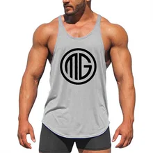 Брендовая одежда, майка для фитнеса, мужская рубашка для бодибилдинга, свободные жилеты плотной посадки, хлопковая спортивная одежда, майка, топы для мышц