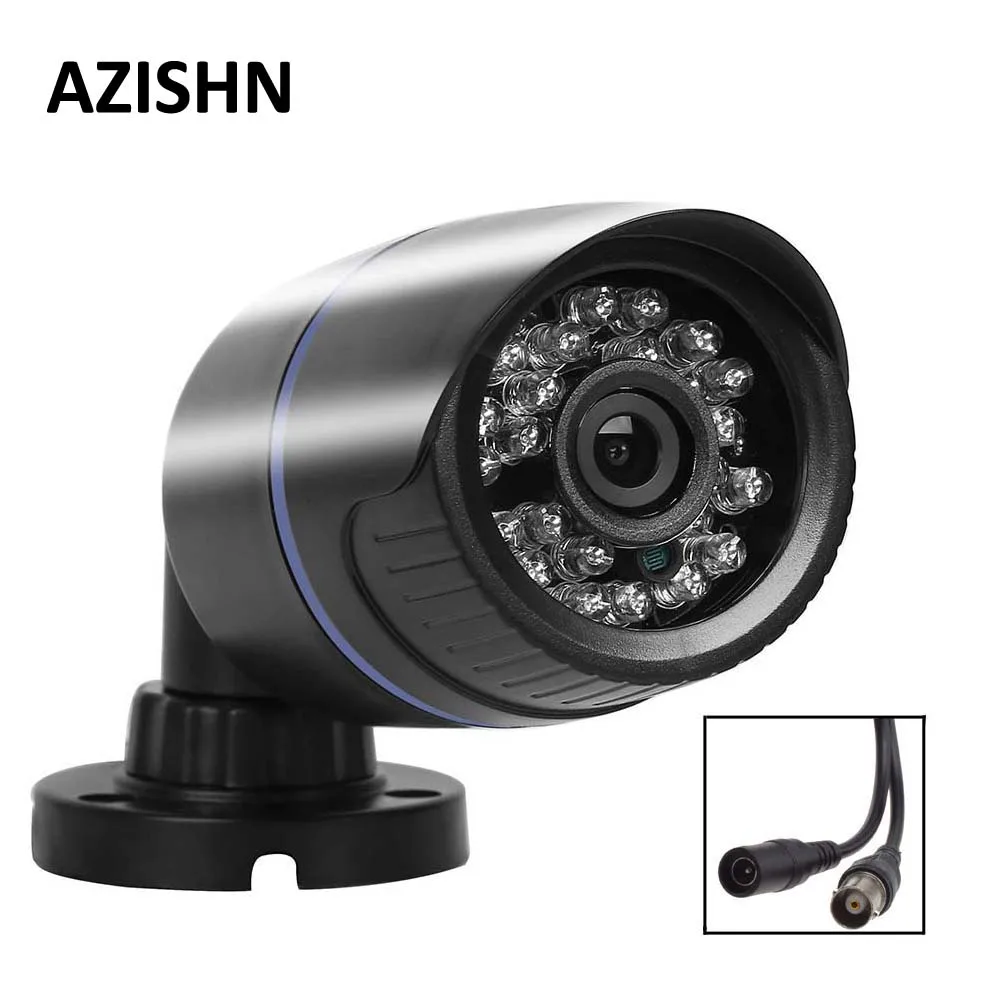 Новая CCTV AHD камера 1.0MP/2.0MP 720 P/1080 P 24IR ночного видения Водонепроницаемая уличная AHD камера видеонаблюдения IR Cut