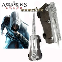 Горячие пирожки игра косплей Ezio Auditore Da Firenze реквизит манжеты аксессуары для мечей костюм оружие Косплей Один размер