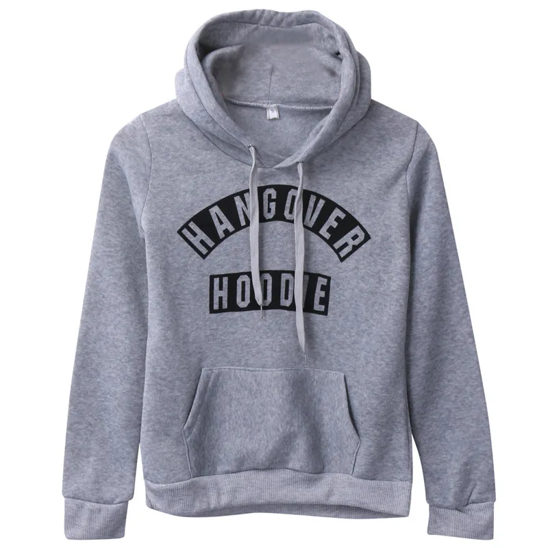 

Women Ladies HANGOVER Hoodies 2016 New Arrival Casual Autumn Clothes Packet Style Women Sweatshirts Top Clothing