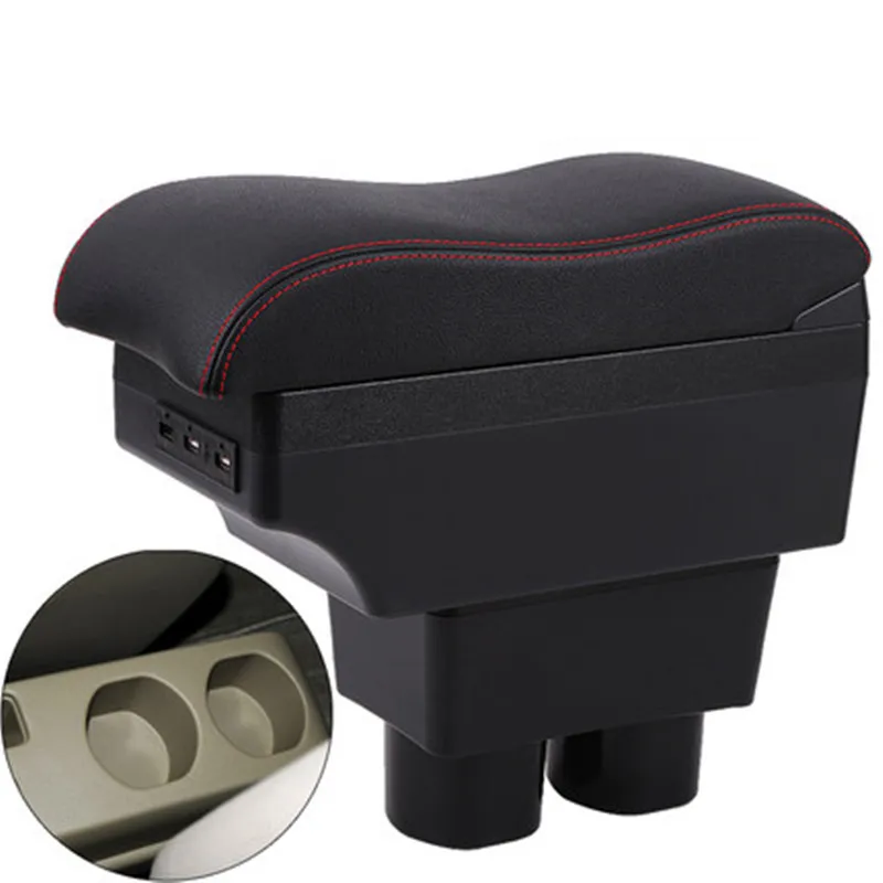 

For Nissan Tiida Bluebird armrest box central Store content box USB Sylphy Tiida armrests box