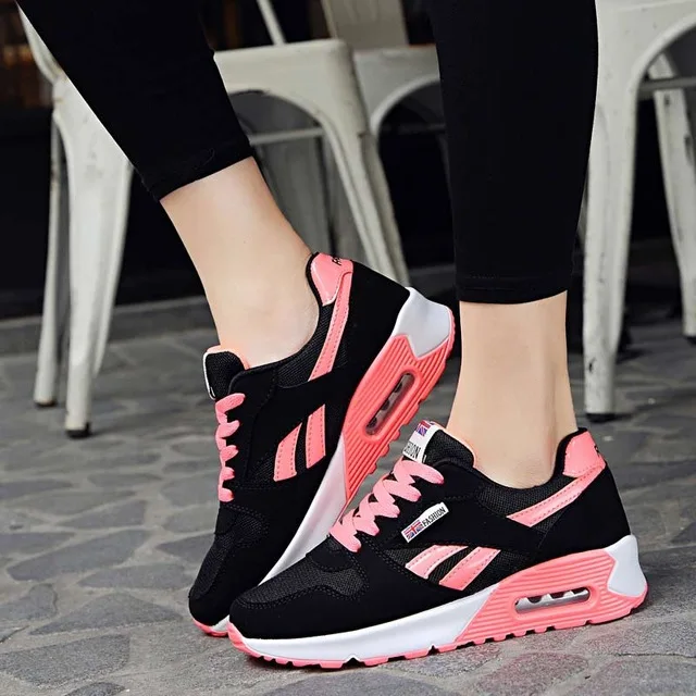 Zapatillas de deporte a la moda 2018 informales para mujer, zapatillas deportivas para tenis, zapatillas planas de cuero PU para primavera y para mujer|Zapatos vulcanizados mujer| - AliExpress