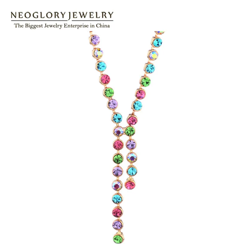 Neoglory MultiColor Colorful Short Bead Necklaces Teens Girls Fashion