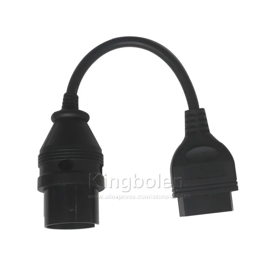 Для benz 38Pin до 16pin OBD2 OBDII кабель 38 pin до obd 16 pin диагностический инструмент разъем для Mercedes 38Pin до 16pin