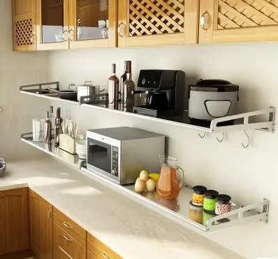 

The kitchen shelf. Landing a sitting room to receive. Bathroom multilayer shelf..