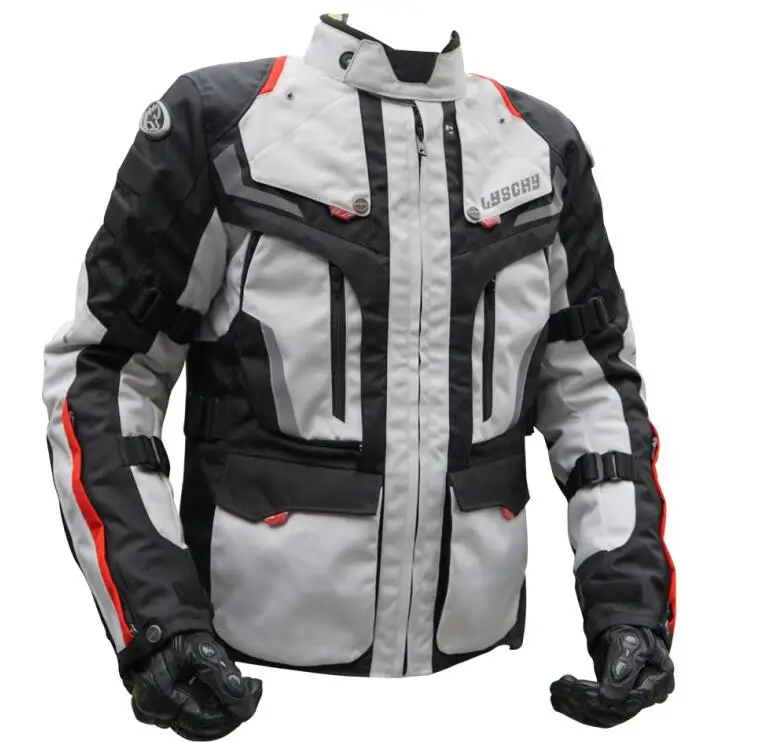 LYSCHY, водонепроницаемая мотоциклетная куртка, Мужская, летняя, зимняя, дышащая, для мотогонок, костюмы, многофункциональные, мото штаны, костюм - Цвет: LY701men