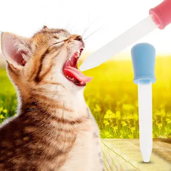 

Feeding Dropper Pet Medicine Dispenser Medical Supplies Small Pets Milk Water Feeder With Scale 5ml Doser Professional Cat -HJI