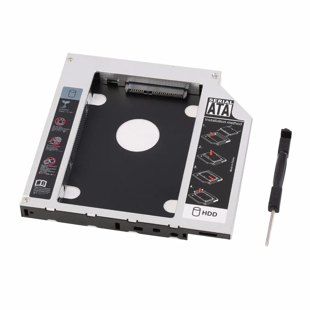 New Hard Drive Caddy Serial ATA Disk HDD SSD Adapter Tray for PC Laptop Computer Drop Shipping |
