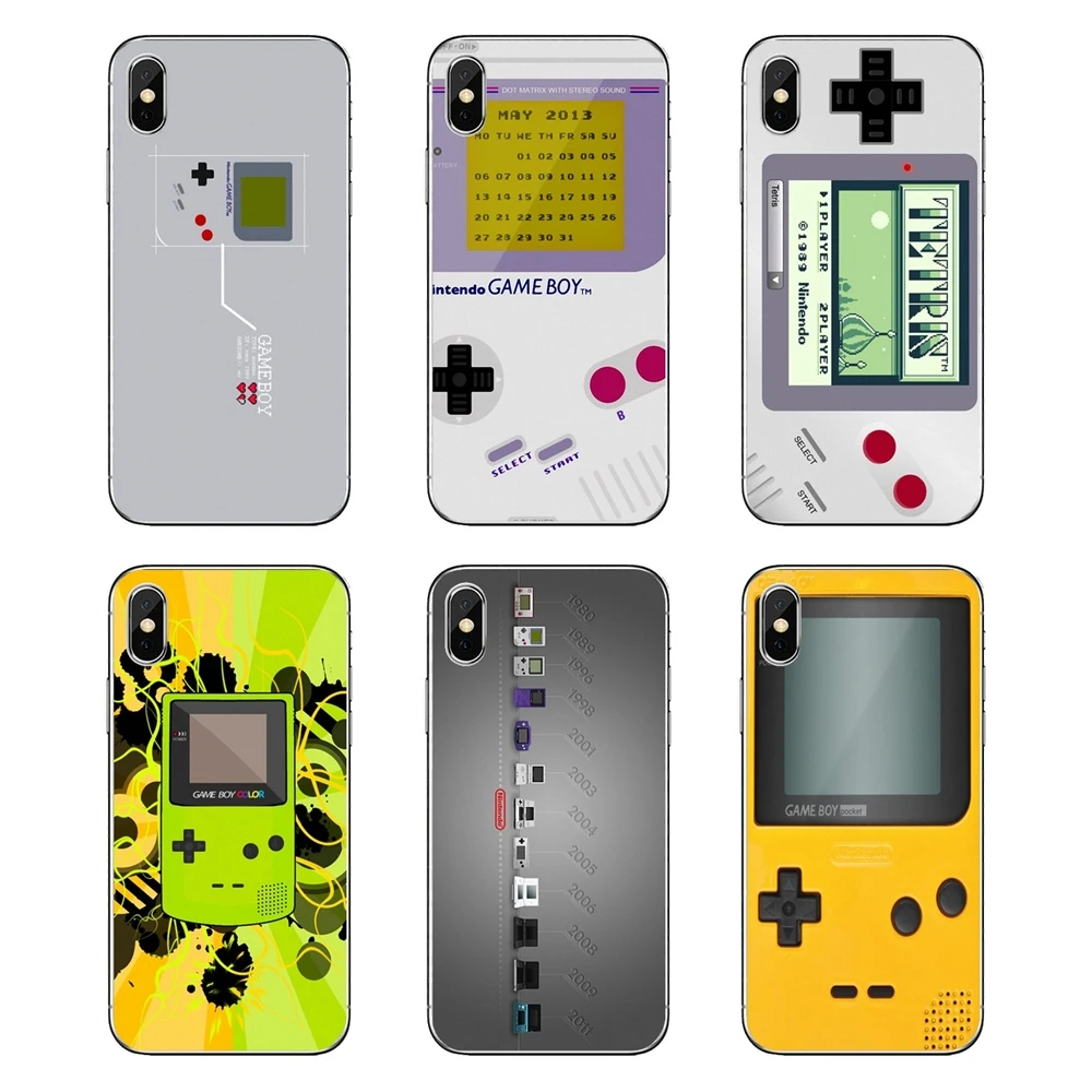 Cartoon Gameboy Game Boy Psp Game Box Pokemon Phone Shell Covers For Samsung Galaxy Note 8 9 S9 S10 A8 Star Lite Plus A6s s Half Wrapped Cases Aliexpress