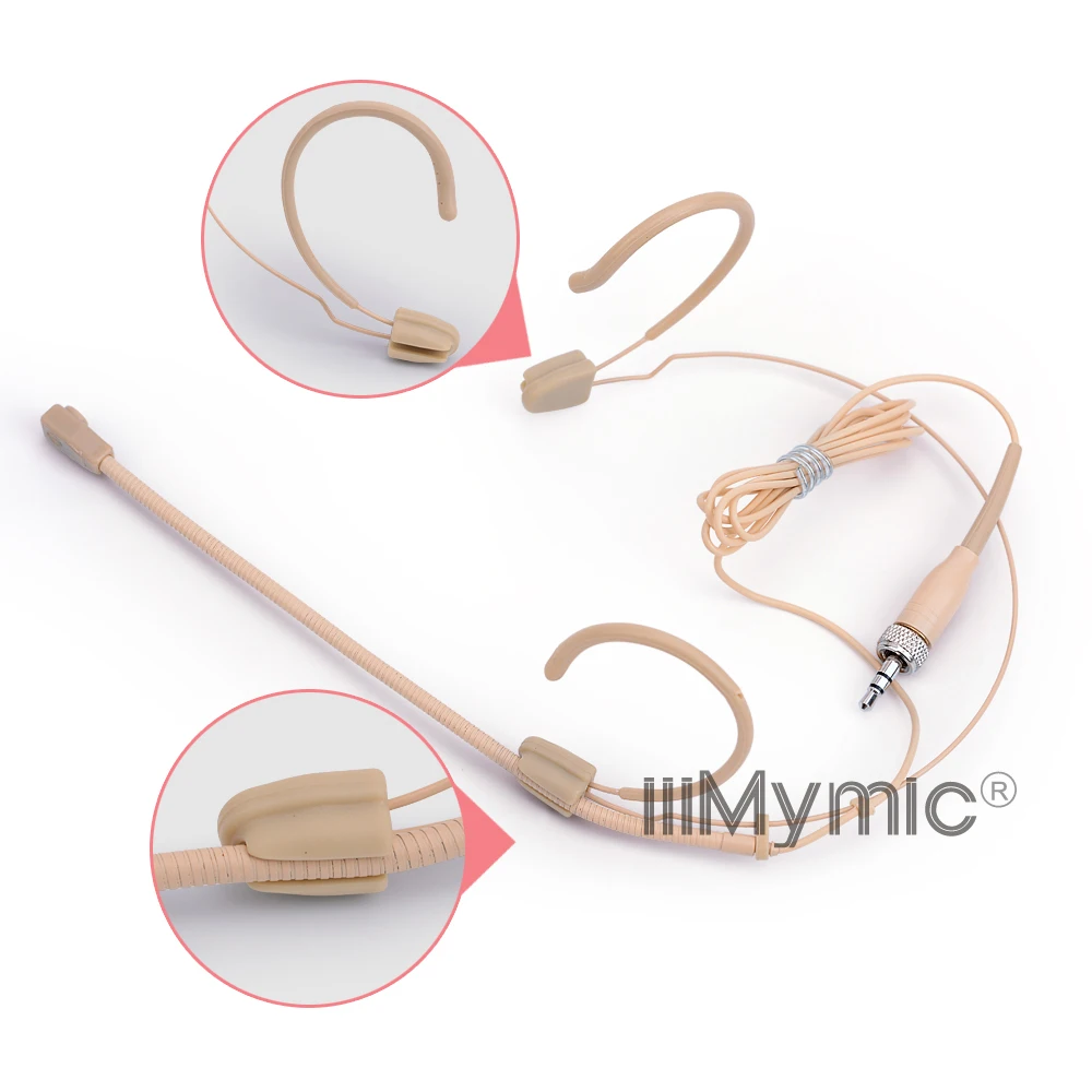 Конденсаторный микрофон iiiMymic Pro гарнитура бежевого цвета головной для