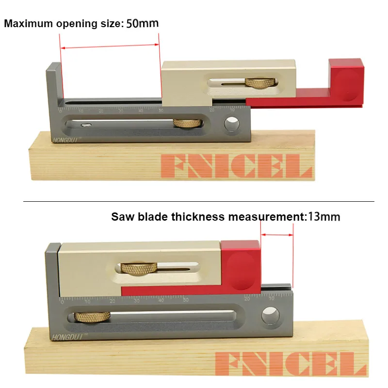 Woodworking Table Saw Gap Slot Regulator Slot