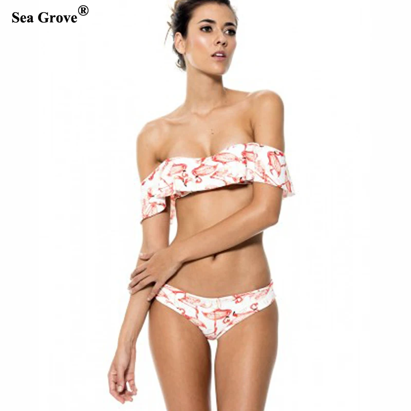 2017 new bikinis women Swimsuit Printed Swimwear Women Bikini Set Swimsuit women's swimming suit,plus size 3 colors