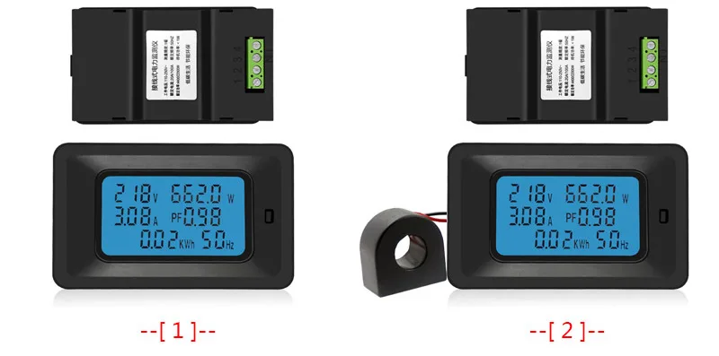 AC 5KW 85~ 250 В цифровой Измерители напряжения индикатор Мощность энергии Вольтметр Амперметр ток усилители вольт ваттметр тестер детектор