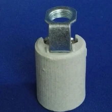 Розничная, 1 предмет, одобрено немецкой электротехнической асоциацией UL CE Керамика E17 держатель лампы база для светодиодных лампочек