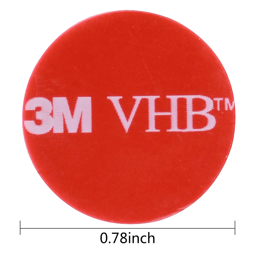 D10mm-40mm красный двухсторонний Поролоновый скотч клейкий круглый квадратный патч-коврик круги 20-100 шт на выбор