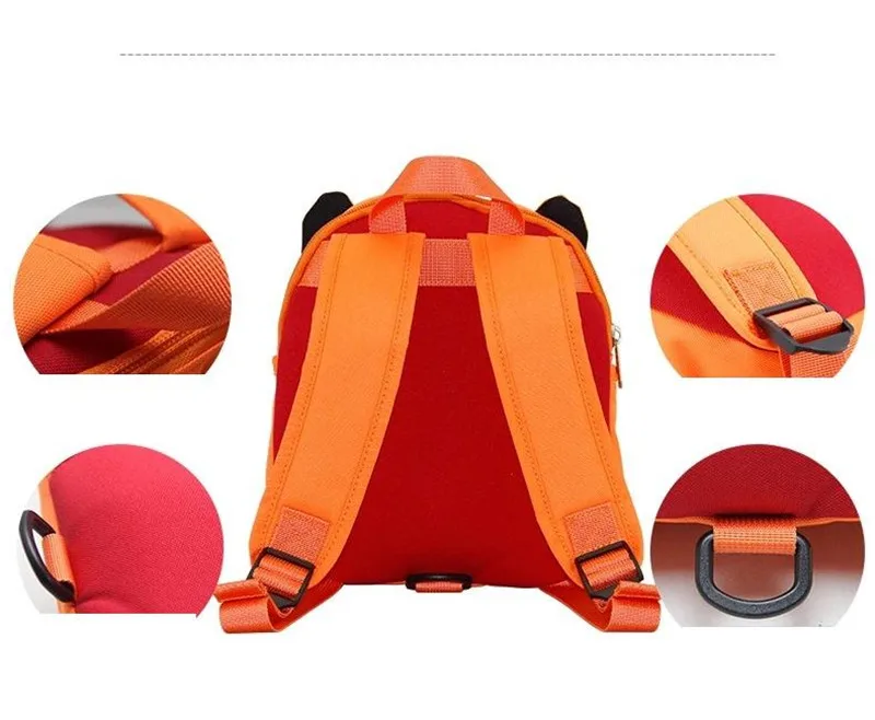 2017 New Baby Anti-lost Bags Children Cartoon Backpack With 105cm Leash Infant Anti-Take Away Small Diaper bags For 1-3 Years 07