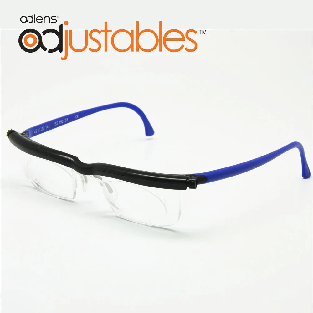 Adlens foco ajustable Gafas para leer ojo miopía Gafas-6d A + 3D dioptrías lupa fuerza variable