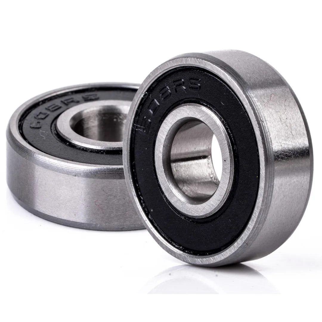 10pcs Rubber Sealed Bearings Steel 608 2RS Bearing Deep Groove Miniature Ball Bearings 8x22x7mm