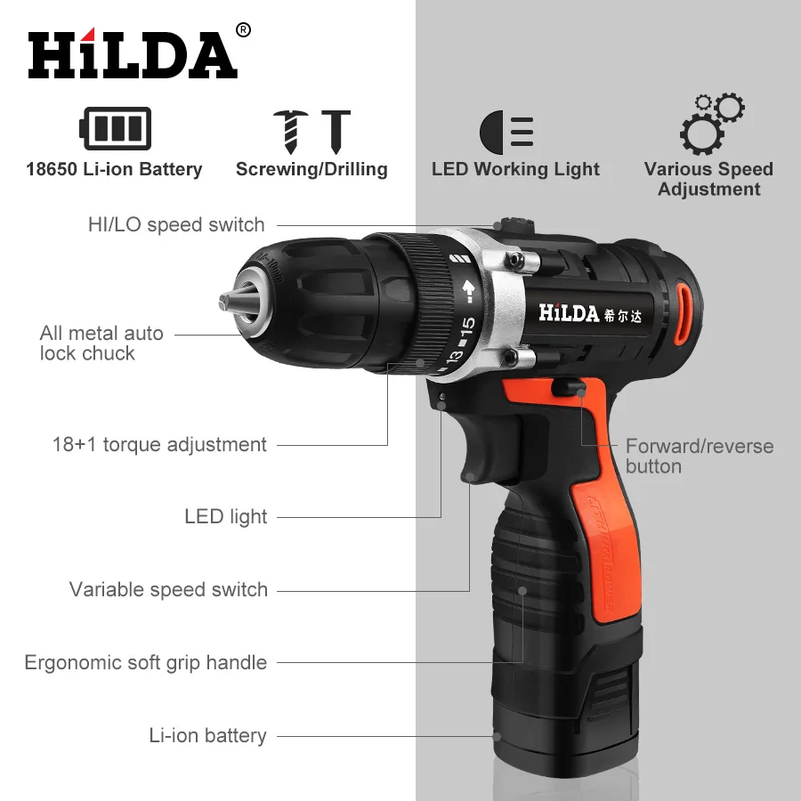 HILDA-Electric-Drill-Cordless-Screwdriver-Lithium-Battery-Furadeira-Cordless-Screwdriver-Power-Tools-Cordless-Drill (2)