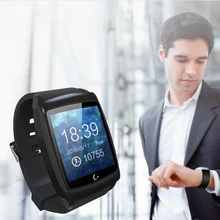 OLED Touchscreen Bluetooth Smart Uhr Männer Sport Handgelenk Smartwatch Tragbares Gerät Elektronik Für Apple IOS Android-Handy