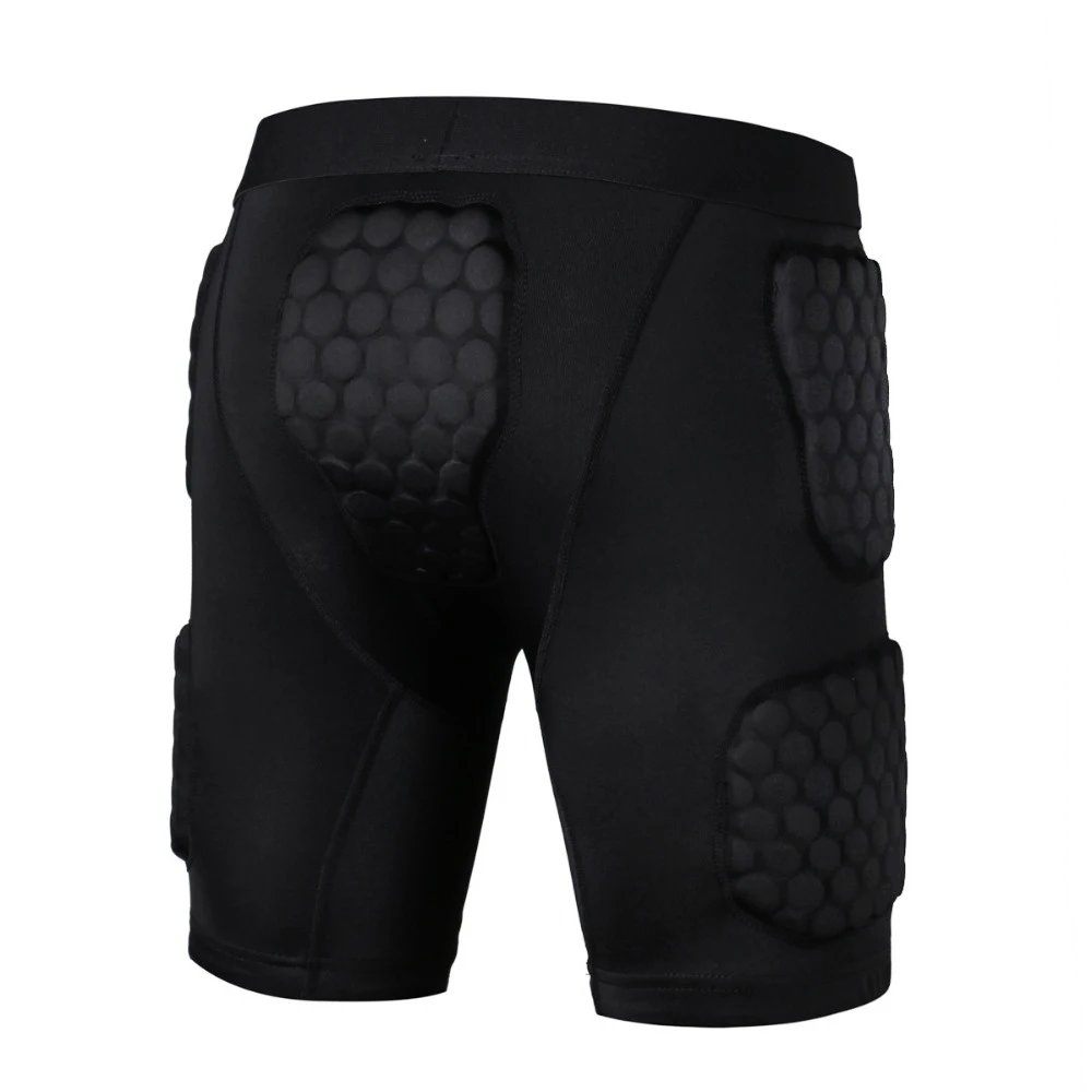 Günstig Anti kollision Quick Dry Training Kurz basketball Shorts jersey College Rückschritt fußball Trikots Körper Schutz Männer