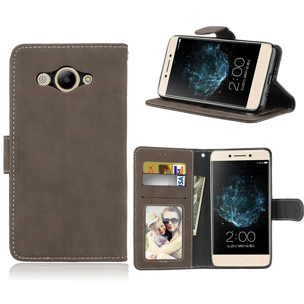 

For Coque Huawei Y3 2017 Case Leather + Silicone Flip Wallet Phone Case For Huawei Y3 Y 3 2017 Cover Book Style Card Holder Bag