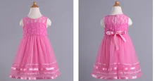 2016 New Arrival Baby girl clothes Cotton Girl Dress Costume Princess Dresses children clothing Free shipping ready in stock