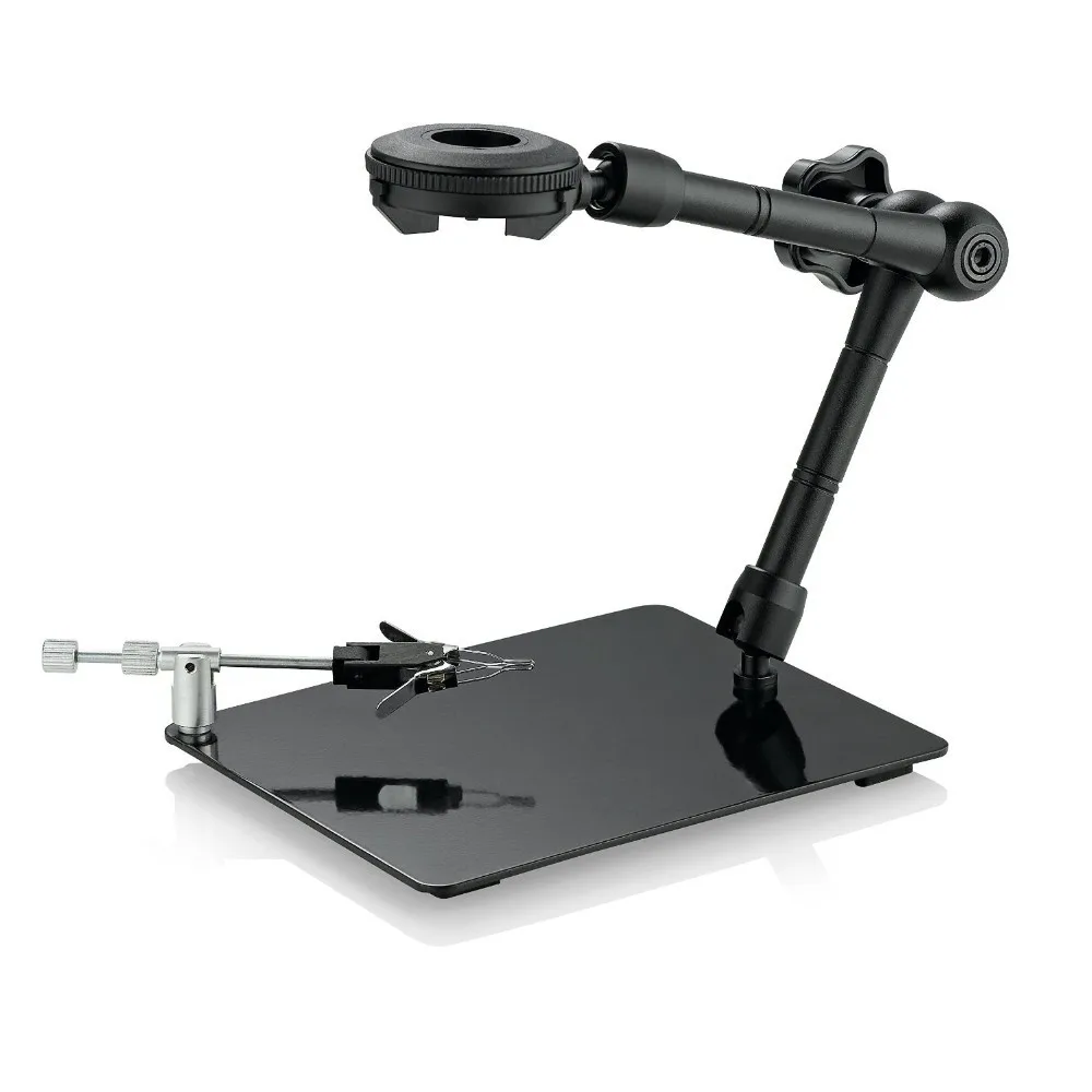 

Magic Microscope Stand Z004ZB Jewelry Universal Adjustable Rotating Stand for Handheld USB Microscope Endoscope