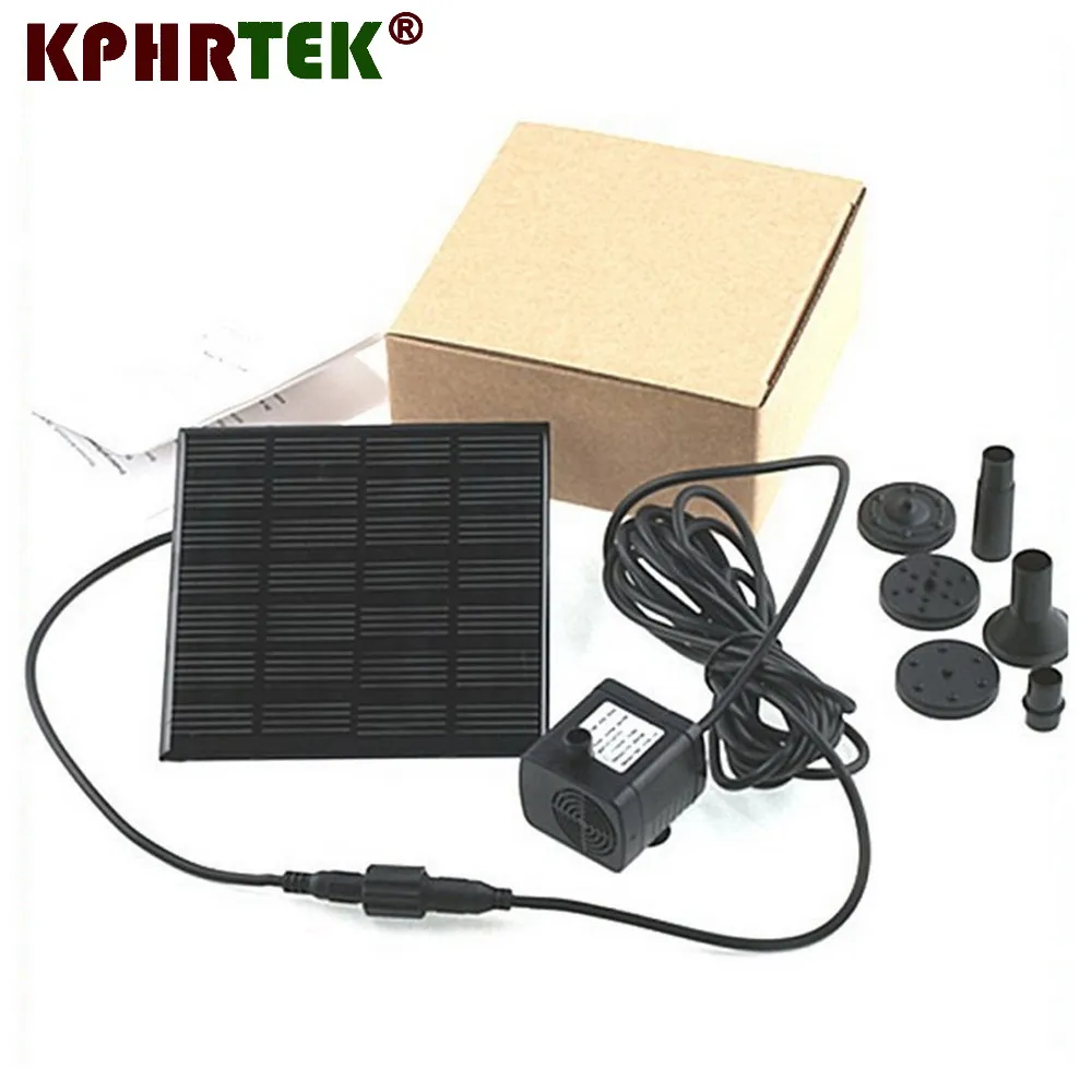 

Solar Panel Power Submersible Fountain Pond Water Pump