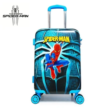 

Children's trolley cartoon suitcase boy boarding student spiderman luggage for hero fans