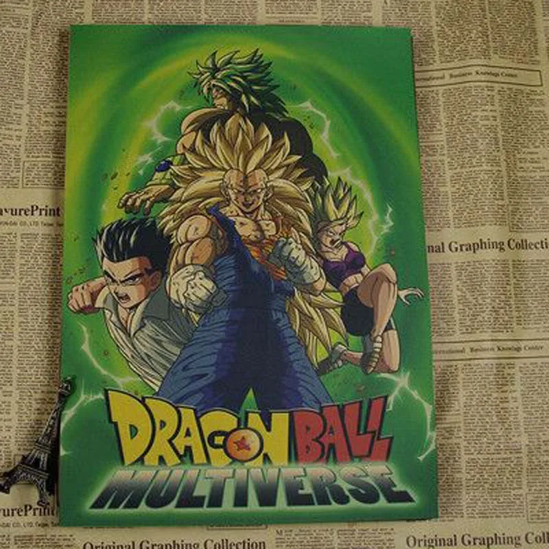 Винтажный Ретро-постер к фильму постер dragon ball аниме постер настенный арт гостиная крафт-бумага наклейки на стену плакаты и принты - Цвет: 008