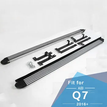 

Fit for Audi Q7 2016 2017 2018 Premium/Plus/Prestige New Running Board Side Step Nerf Bar Car Styling Accessory