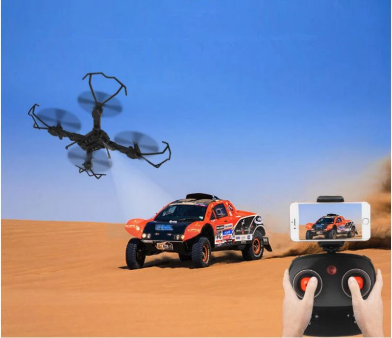 

Large aerial rc Quadcopter 39cmProfessional RC Foldable Drone 6axis Gyro WIFI FPV Real time 2.0MP Camera Altitude hold vs Q333