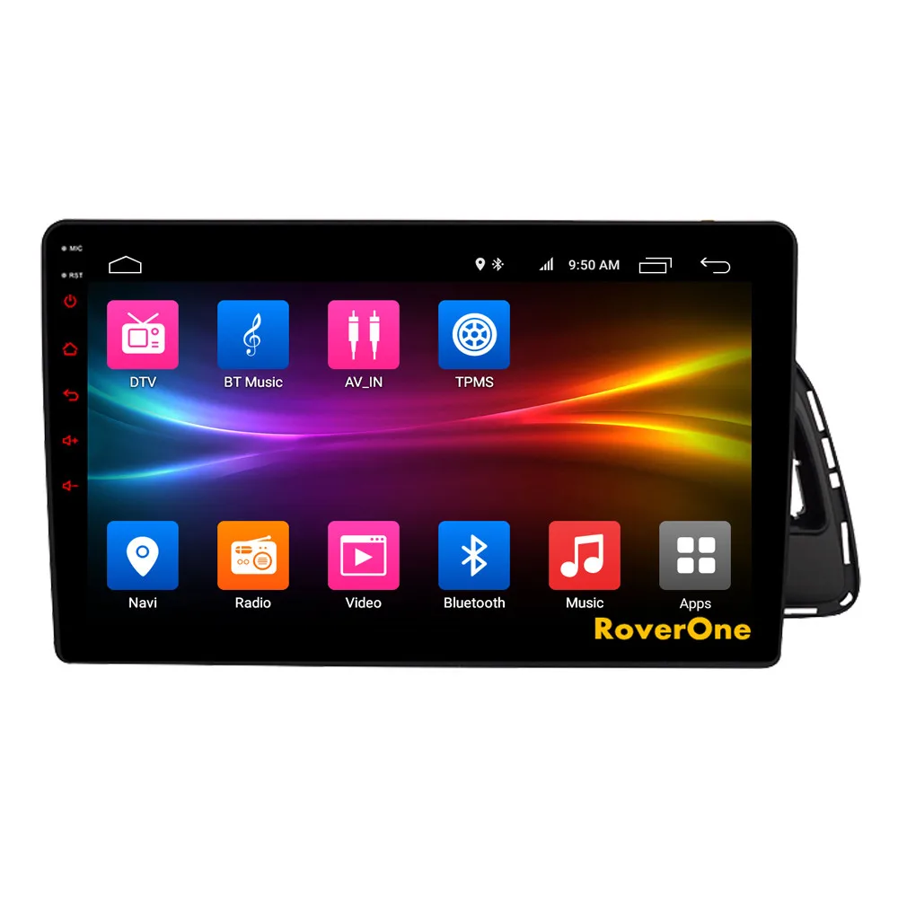 Clearance RoverOne Car Multimedia Player For Audi Q5 2010 - 2018 Android 9.0 Autoradio Bluetooth Radio Stereo GPS Navigation DSP Head Unit 5