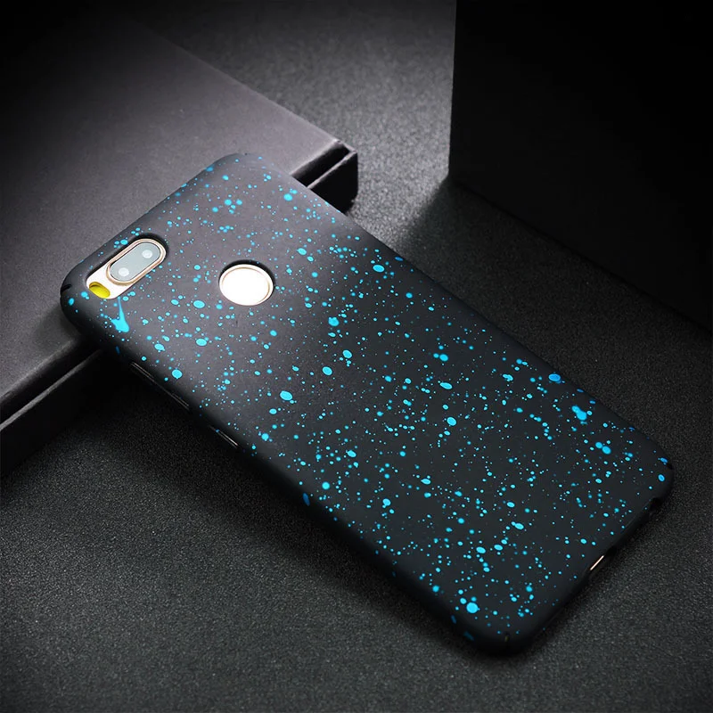

Mi 8 SE Mix 2s Case for Xiaomi Mi 8 8SE 6 Mix 2S 5X A1 Case Matte Hard Back Phone Capa for Xiaomi Mix 2 Case Mi8 Cover 3D Stars