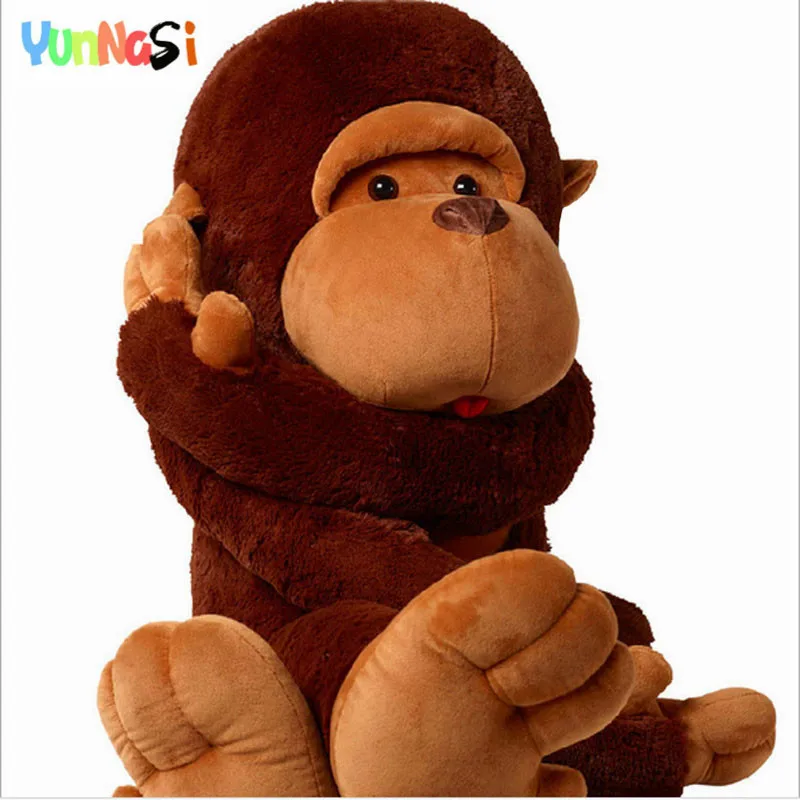 YunNasi Giant Orangutan Toys 130cm Monkey Plush Pillow Birthday